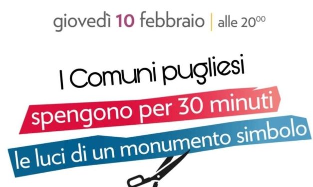 Caro bollette, anche Brindisi aderisce all’iniziativa  “Luci spente nei comuni”