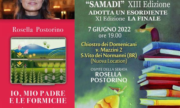 Cambio location per la serata unica del 7 giugno per il XIII Premio alla Cultura “Samadi” e la finale di Adotta un Esordiente XI di scena nel Chiostro dei Domenicani di San Vito dei Normanni