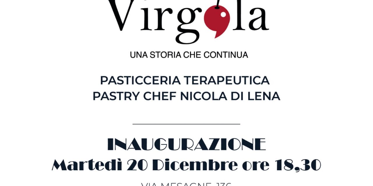 Apre a San Vito dei Normanni”Virgola”, la prima pasticceria terapeutica