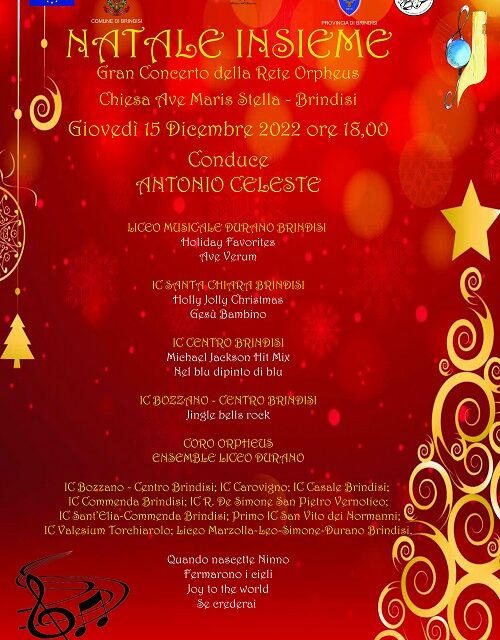 “Natale insieme” Gran Concerto della Rete Orpheus