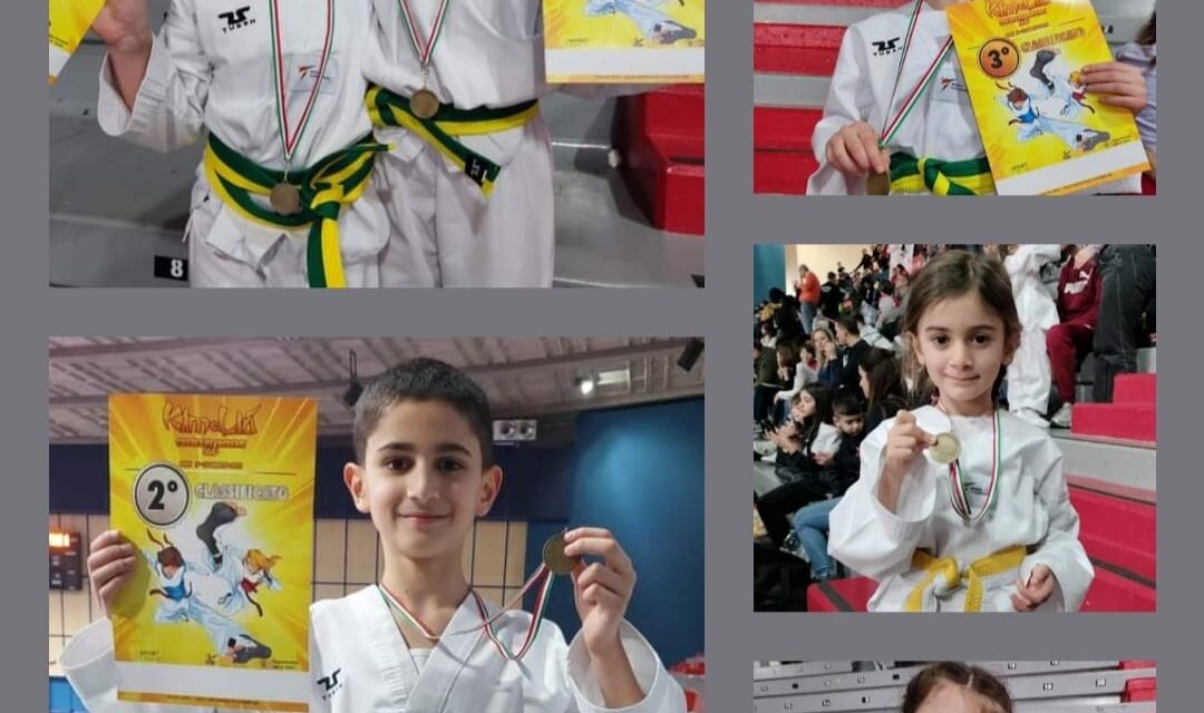 Taekwondo, brillano i piccoli atleti della Gold Team: 9 le medaglie conquistate