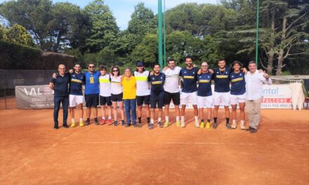 Il C.T “Dino De Guido” Mesagne centra la promozione in serie B1 maschile tennis