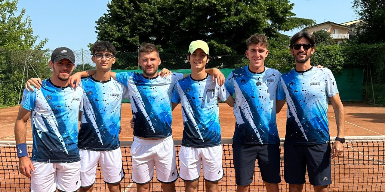 Tennis, serie B1: il CT Brindisi supera San Giorgio del Sannio ed è capolista