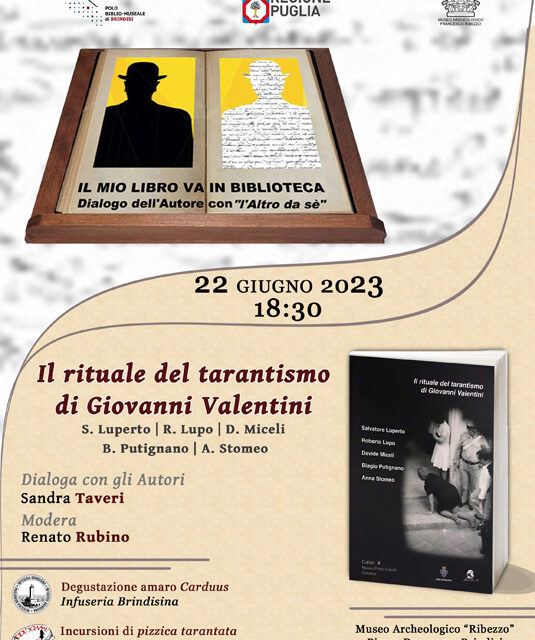 Al Museo Ribezzo si presenta il libro “Il rituale del Tarantismo”