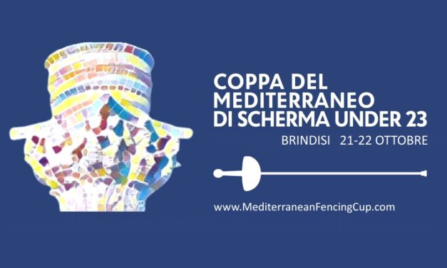 Venerdì 20 ottobre la presentazione della Coppa del Mediterraneo U23 di scherma