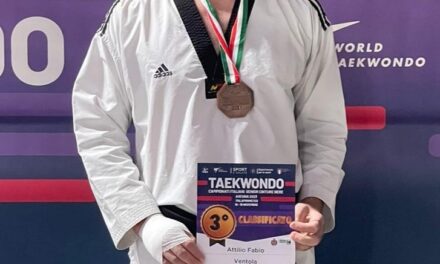 Taekwondo, bronzo per Attilio Ventola ai campionati italiani di Ancona