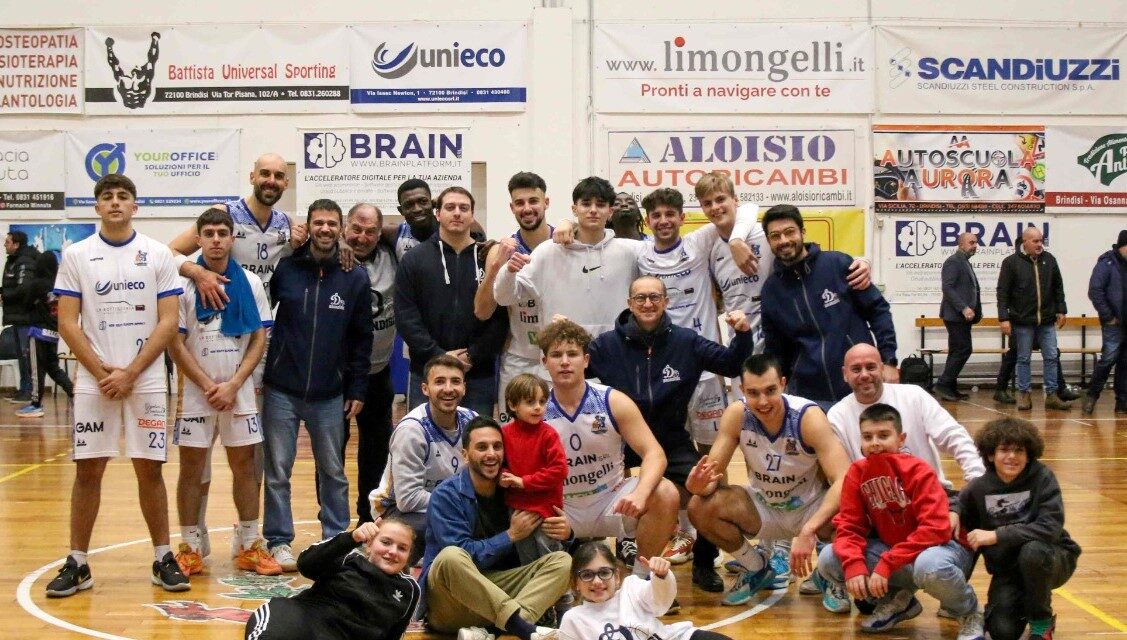 Ancora una gioia per la Brain Dinamo Brindisi: superata Salerno per 77-75