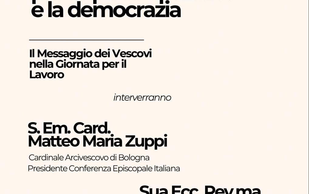 Il messaggio dei Vescovi per la festa dei lavoratori