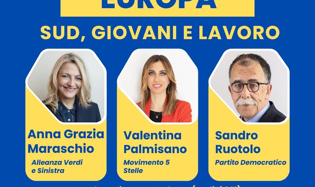 Europa, Sud, Giovani e Lavoro:  centrosinistra a rapporto