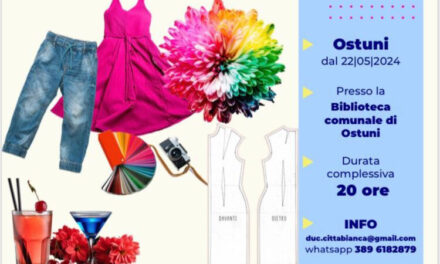 Ostuni, il DUC della città bianca promuove il Corso di Outfit, Comuncazione e Marketing