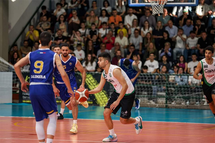 Pallacanestro, play-off promozione gara 1 Nuova Basket San Vito-Calimera 57-50