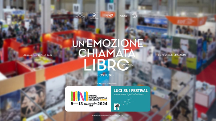 Il festival letterario di Ostuni “Un’emozione chiamata libro” al salone del libro di Torino