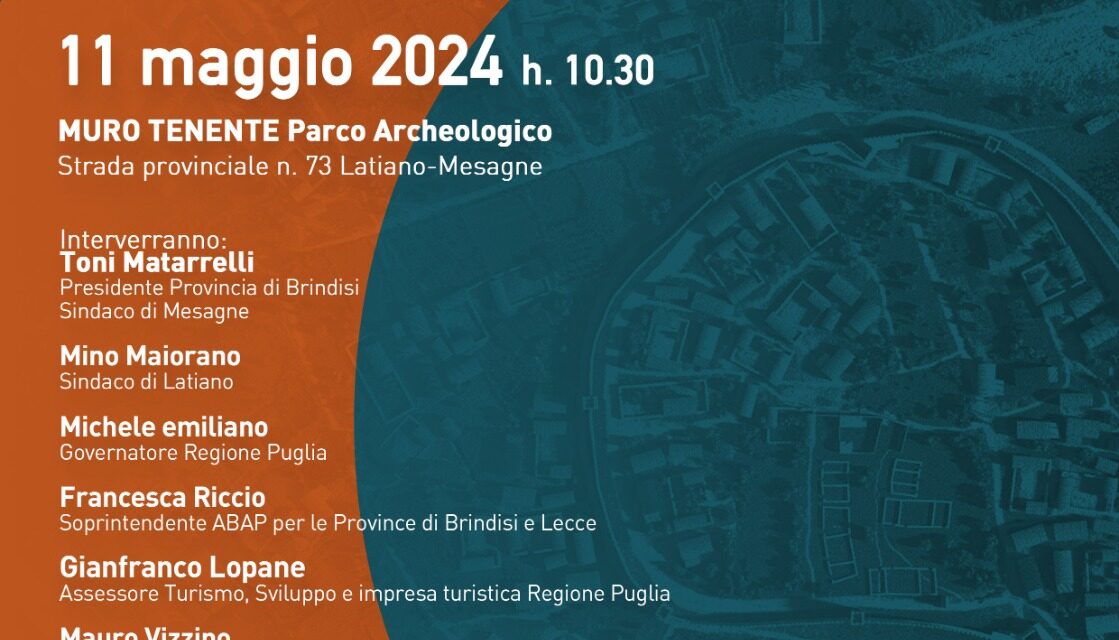 Muro Tenente, nuovi allestimenti al Parco Archeologico