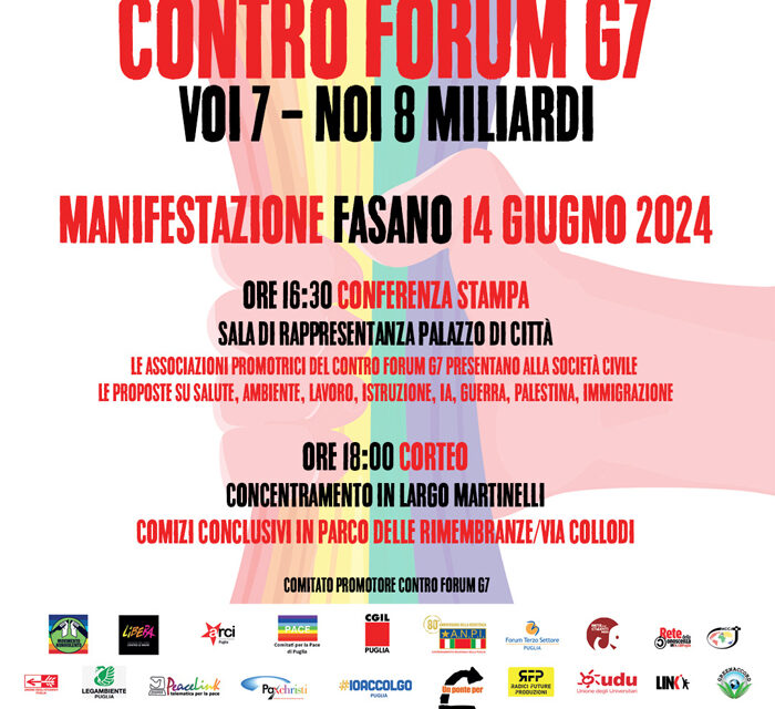 Il Contro Forum G7 a Fasano