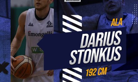 Bomba di mercato della  Dinamo Brindisi: Darius Stonkus torna a vestire la casacca biancoazzurra