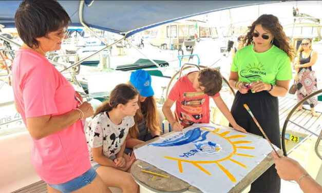 Demetra e i ragazzi, continua il recupero della barca a vela sottratta all’immigrazione clandestina