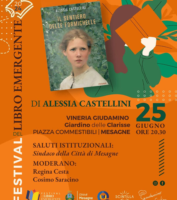 Festival del Libro Emergente, per il secondo appuntamento Alessia Castellini presenta “Il sentiero delle formichelle”