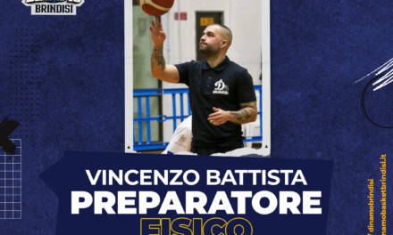 Vincenzo Battista sarà ancora il preparatore fisico della Brain Dinamo Brindisi