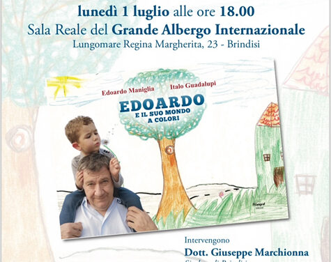 A Brindisi la presentazione del libro “Edoardo e il suo mondo a colori”