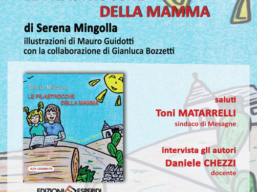 Mesagne, “Le filastrocche della mamma”, nel chiostro del Comune la presentazione del libro di Serena Mingolla