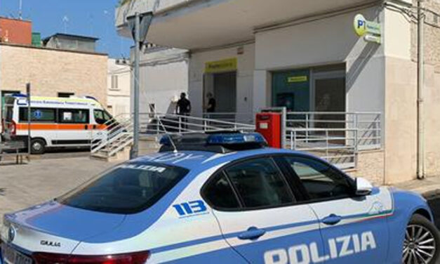 Indagini a tutto spiano dopo la rapina con spari all’ufficio postale di Viale Commenda a Brindisi