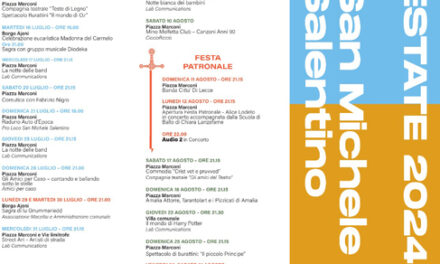 San Michele Salentino, ecco il programma estivo con format di successo e proposte per turisti