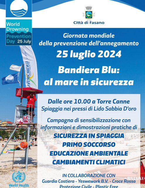 World Drowning Prevention Day – Giornata Mondiale della Prevenzione dell’Annegamento