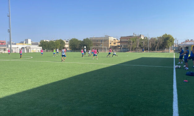 Calcio, Brindisi Fc, primo giorno di allenamento a San Vito dei Normanni