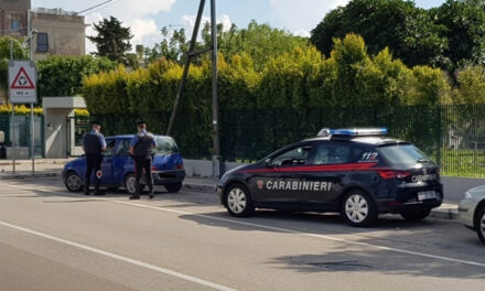 Controllo del territorio ad “alto impatto” nella provincia di Brindisi, oltre 130 carabinieri  impegnati in 54 servizi perlustrativi