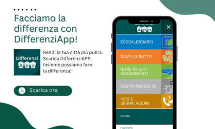 Facciamo la differenza con DifferenziApp! La raccolta differenziata per i cittadini di Brindisi a portata di click