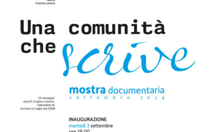 Ceglie Messapica, mostra documentaria “Una Comunità che SCRIVE” a partire dal 3 settembre