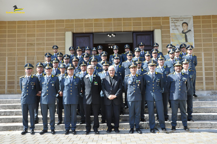 GDF Brindisi, celebrata la ricorrenza del Santo Patrono delle Fiamme Gialle San Matteo