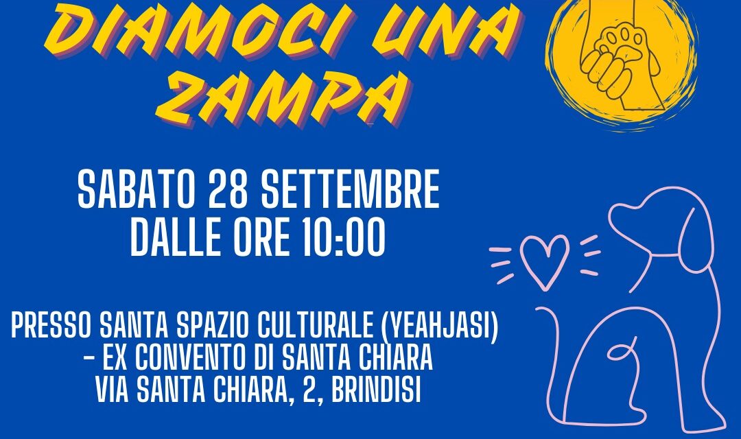 AIPD Brindisi, festa di chiusura del progetto “Diamoci una Zampa”