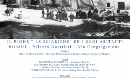 “Il Rione Le Sciabbiche ed i suoi Abitanti”, un evento per riscoprire frammenti d’identità storica e culturale della Città di Brindisi