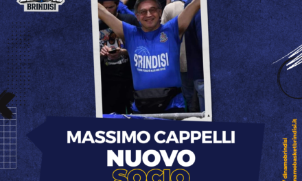 Massimo Cappelli nuovo socio della Dinamo Basket Brindisi