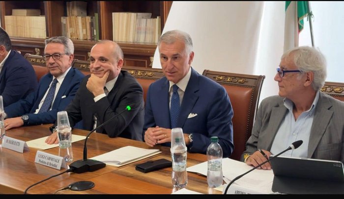 Riconversione Enel, vertice in prefettura col Ministro, D’Attis (Fi): “Grazie all’on Urso, bene nuovi investimenti per il Capoluogo. Enel ancora non pervenuta”