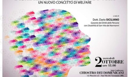 A San Vito dei Normanni il convegno “Disabilità e progetto di vita – un nuovo concetto di welfare”