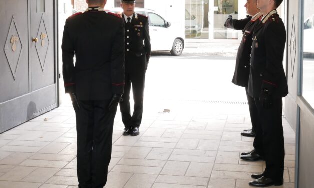 Il Comandante della Legione Carabinieri “Puglia”in visita al Comando provinciale di Brindisi