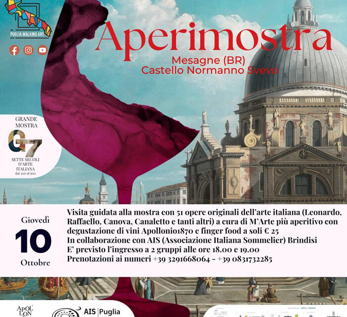 Mesagne, 10 ottobre, nel Castello l’«Aperimostra» che chiude il ciclo estivo degli eventi