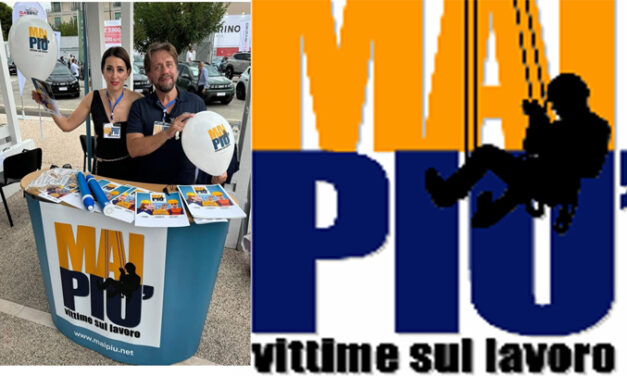 No profit, l’Associazione “Mai Più Vittime sul Lavoro” presente in Fiera del Levante