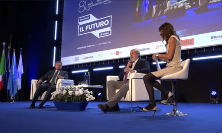 Assemblea Annuale di Confindustria a Brindisi, gli interventi di Gabriele Menotti Lippolis del Presidente di Confindustria Emanuele Orsini e del Presidente della Regione Puglia Michele Emiliano.