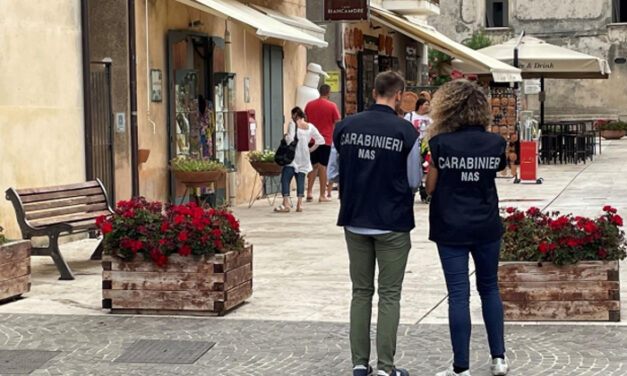 Carabinieri Nas, Campagna estate tranquilla, sequestri, chiusure e sanzioni tra Brindisi e Taranto per oltre 7 milioni di euro