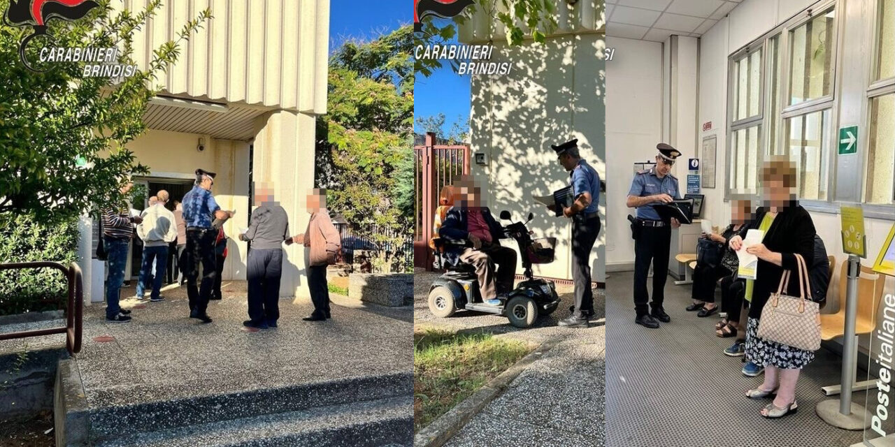 San Michele Salentino, i Carabinieri incontrano gli anziani