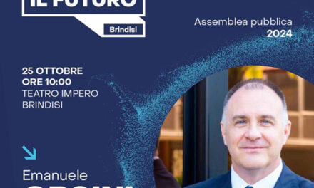 Assemblea di Confindustria Brindisi con Emanuele Orsini e Michele Emiliano