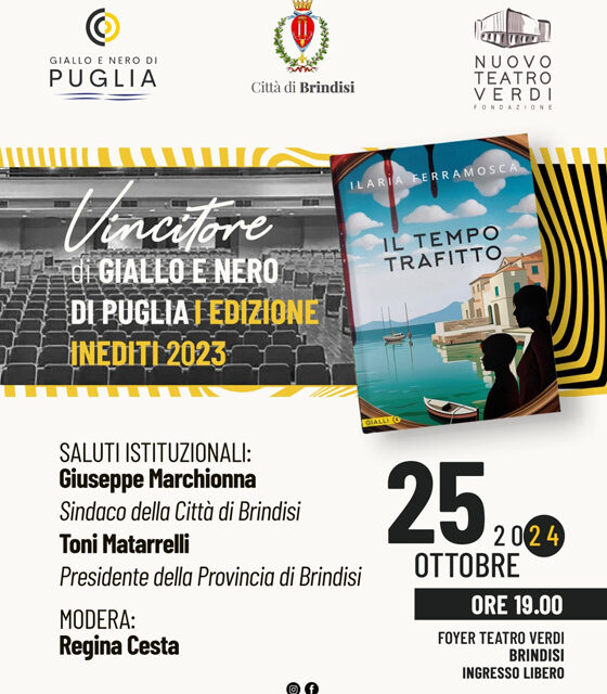 Il Festival “Giallo e Nero di Puglia” torna con una serata di brividi ed emozioni