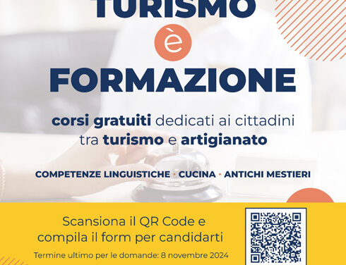 Fasano, “Turismo è Formazione”, al via percorsi gratuiti  per tutta la cittadinanza Corsi gratuiti di lingue straniere, cucina e artigianato per elevare sempre più gli standard qualitativi dell’offerta del territorio di Fasano