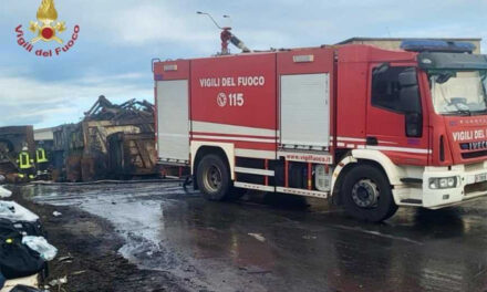 Incendio divampato nella Zona Industriale il 22 novembre scorso, revoca ordinanza sindacale contingibile ed urgente n. 74 del 24.11.2024