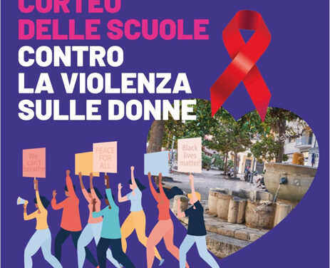 Violenza sulle donne, un corteo nel centro storico con le scuole ed incontro diretto degli studenti col team di esperti, doppio appuntamento per il Progetto Educativo del Presidente Carmine Iaia con le associazioni della ASCR “Uniti per lo sport”