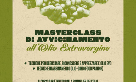 Mesagne, “Masterclass di avvicinamento all’Olio Extravergine” in Piazza Commestibili 3 appuntamenti