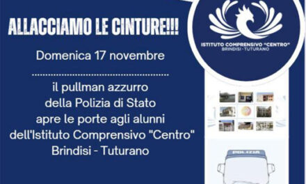 Polizia di Stato, domenica 17 novembre il Pullman Azzurro farà tappa a Brindisi per la settimana nazionale delle vittime della strada